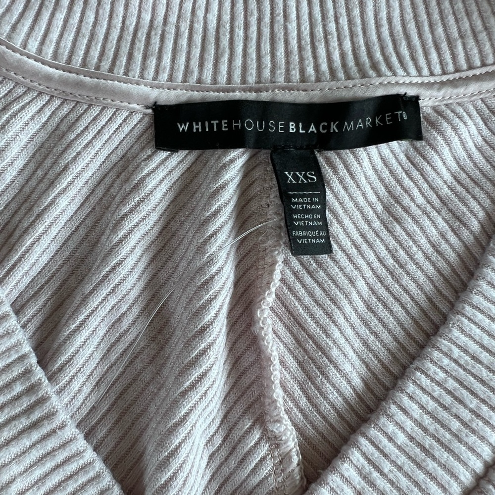 White House Black Market Light Pink Sweater - Picture 2 of 2